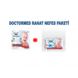  Doctor Med Rahat Nefes Paketi -Doctor Med Nazal Aspiratör ve Ultra Yumuşak Yedek uç