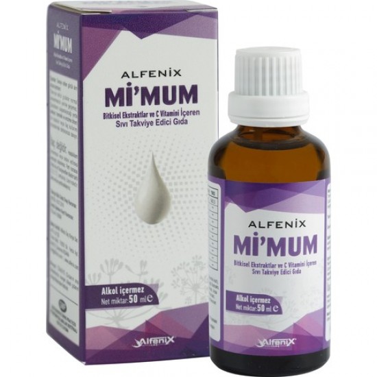 Alfenix Mi'mum Emziren Anneler İçin Bitkisel Süt Arttırıcı Damla