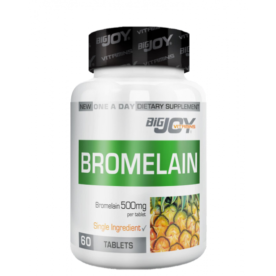 Bigjoy Vitamins Bromelain 500mg Tablet 60 lık
