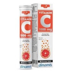 DINAMIS VITAMIN C 1000 MG 20 EFF TABLET	