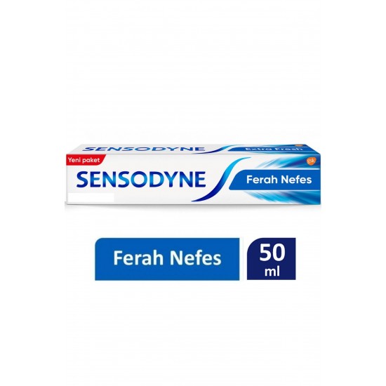 Sensodyne Ferah Nefes Diş Macunu 50 Ml 3 Adet