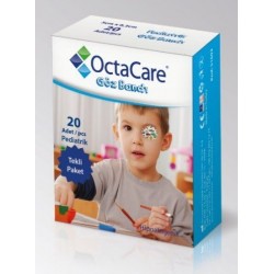GÖZ PEDİ OCTACARE PEDIATRIK ERKEK 5 X 6,2 CM 20 LI