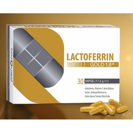 Lactoferrin Gold 1.8 30 Kapsül