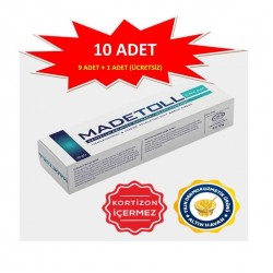 Madetoll Krem 30 GR 10 Adet (9 Adet + 1 Adet (ücretsiz)) Avantaj Paketi