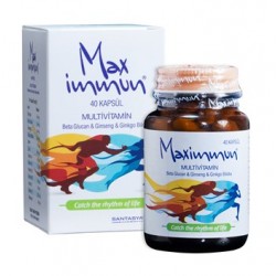 Max Immun 40 Kapsül Takviye Edici Gıda 