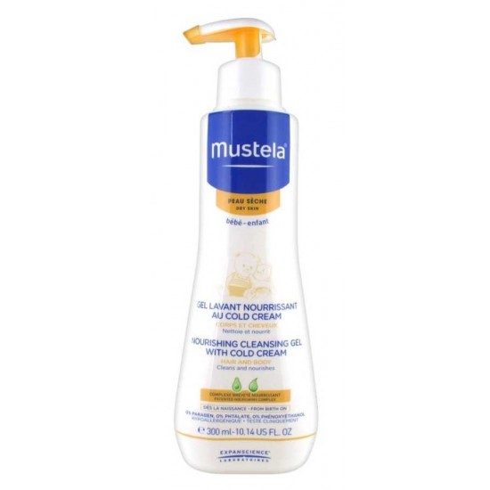Mustela Nourishing Cleansing Gel With Cold Cream 300ml