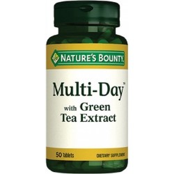 Nature's Bounty Multi-Day Yeşil Çay Ekstreli - 50 Tablet