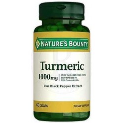 Nature's Bounty Turmeric 1000 mg Plus Black Pepper 60 Kapsül