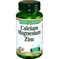 Natures Bounty Calcium Magnesium Zinc D3 100 Tablet