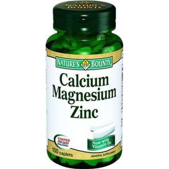 Natures Bounty Calcium Magnesium Zinc D3 100 Tablet
