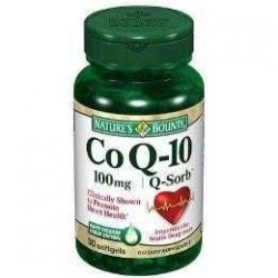 Natures Bounty Co-Q10 100mg 30 Softjel