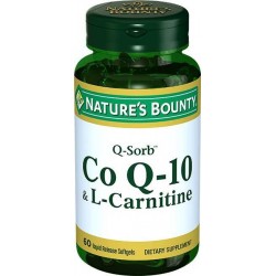 Natures Bounty Coenzym Q-10 - L-Carnitine 60 Softgel Kapsül