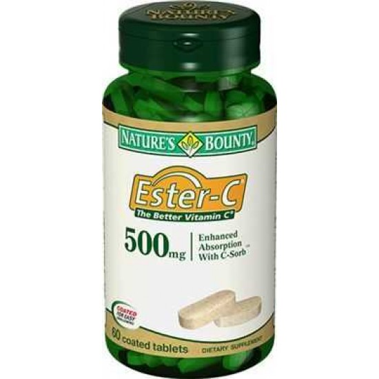 Natures Bounty Ester-C 500 mg 60 Tablet