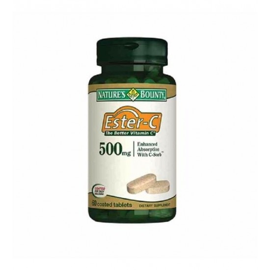 Natures Bounty Ester-C 500 mg 60 Tablet