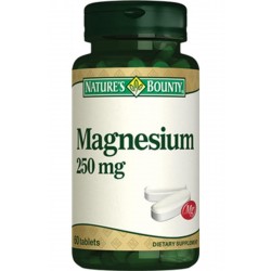 Natures Bounty Magnesium 250mg 60 Tablet