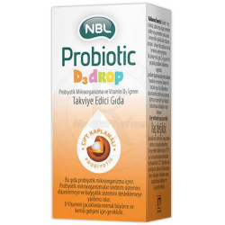 NBL Probiotic D3 Drops - Probiyotik Vitamin D3 Damla 7.5ml