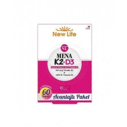 New Life Mena K2 D3 60 Kapsül