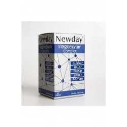 Newday Magnezyum Complex 60 Kapsül SKT: 06/2024