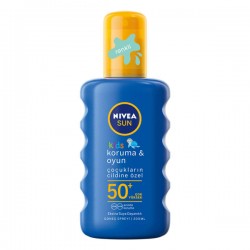 Nivea Sun Kıds Koruma ve Oyun Çocuk Güneş Spreyi SPF 50+ 200 ml 