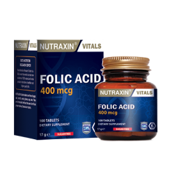 Nutraxin Folic Acid 400 mcg 100 Tablet