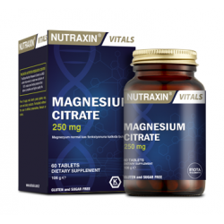 Nutraxin Magnesium ( Magnezyum ) 250 mg 60 Tablet