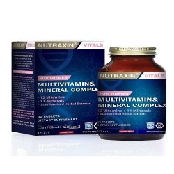 Nutraxin Multivitamin Mineral Kompleksi Kadınlara Özel 60 Tablet