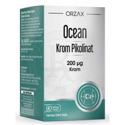 Ocean Krom Pikolinat 200 mcg Kapsül 90 lı