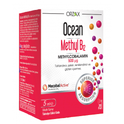 Ocean Methyl B12 500mcg Dil Altı Spreyi 5ml