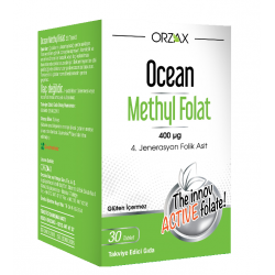 Ocean Methyl Folat 400mcg Tablet 30 luk