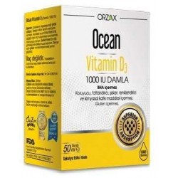 Ocean Vitamin D3 1000 IU Damla 50ml