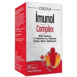 Orzax İmunol Complex 30  Kapsül 