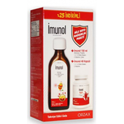 Orzax İmunol Şurup + İmunol 40 Kapsül