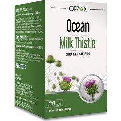 Orzax Ocean Milk Thistle (Deve Dikeni) 30 lu Tablet 