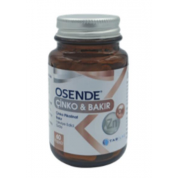 Osende Çinko Bakır Kapsül 60 lık