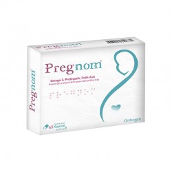 Orthogen Pregnom Omega 3, Probiyotik, Folik Asit, Vitamin D3 Ve Vitamin B12 Içeren Takviye Edici Gıda 30 Kaps 