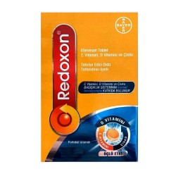 Redoxon 3lü Etki C Vitamini D Vitamini Çinko Efervesan 30 Tablet