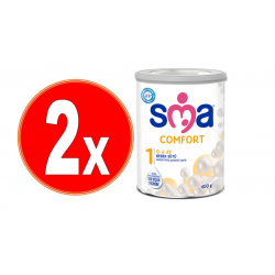 SMA Comfort 1 Bebek Devam Sütü 400gr - 0-6 Ay Bebek Maması 2 Adet 