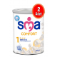 SMA Comfort 1 Bebek Devam Sütü 400gr - 0-6 Ay Bebek Maması 2 Adet 