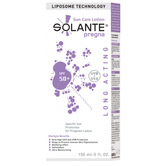 Solante Pregna Sun Care Lotion SPF50+ 150ml