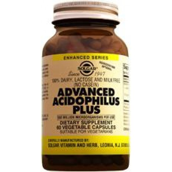 Solgar Advanced Acidophilus Plus 60 Kapsül