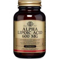 Solgar Alpha Lipo Acid 600 MG 50 Tablet