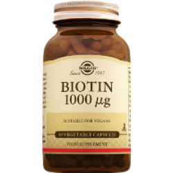 Solgar Biotin 1000 Mg 50 Kapsül