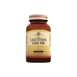 Solgar Lecithin 1360 mg 100 Softjel Kapsul
