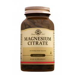Solgar Magnesium Citrate 200 mg 60 Tablet