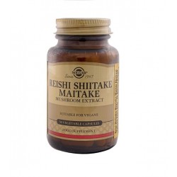 Solgar Reishi Shitake Maitake Mushrom Kapsül 50 lik