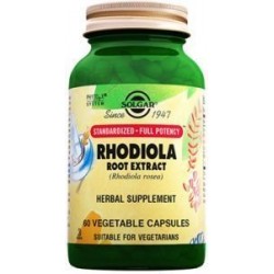 Solgar Rhodiola Root Ekstrat 60 Kapsül
