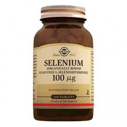 Solgar Selenium (Selenyum) 100 mcg 100 Tablet 