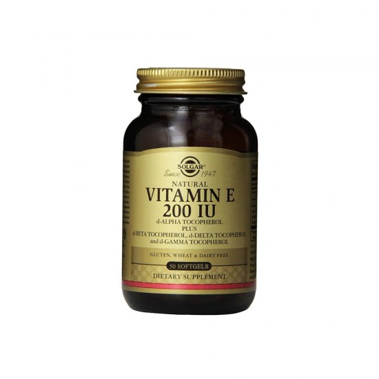  Solgar Vitamin E 200 IU 50 Kapsül 
