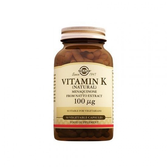 Solgar Vitamin K2 100 Mcg 50 kapsül