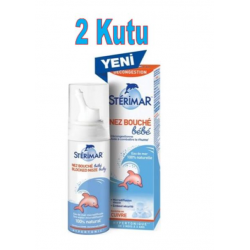 Sterimar Tıkalı Burun % 100 Doğal Deniz Suyu 100 Ml Sprey
